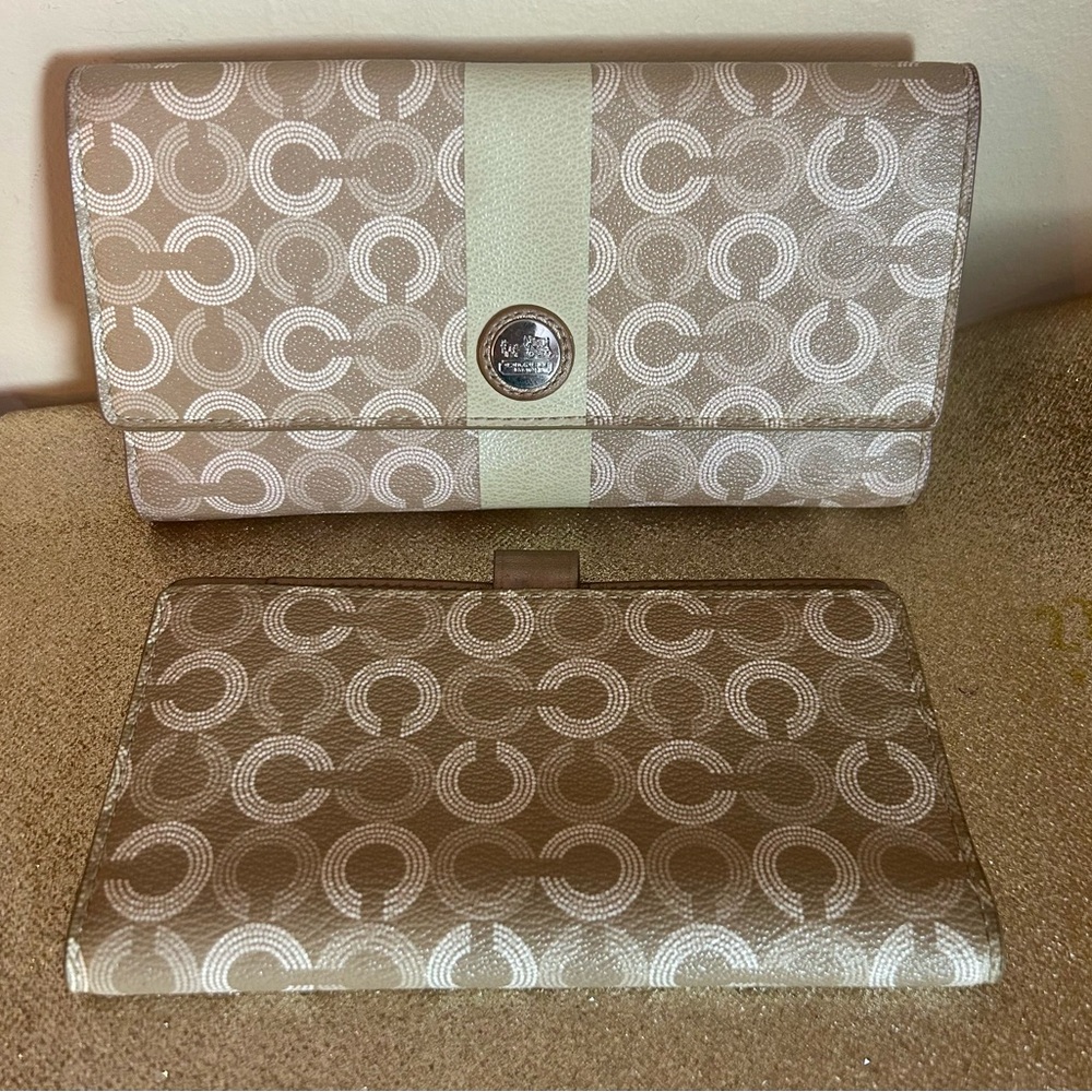 Coach Wallet and Cheque Holder
